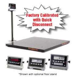 Rice Lake Rough-N-Ready Floor Scale Package is factory calibrated