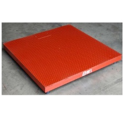 b-tek 4-Square floor scale for weighing pallets
