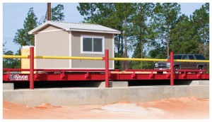 Rails for Truck Scale