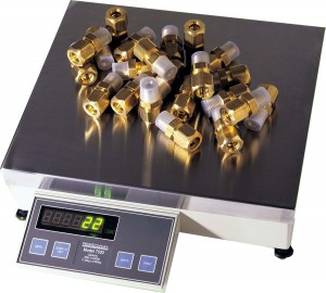 Industrial counting scale for fasteners