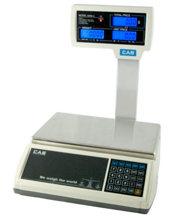 Frozen Yogurt Scale LCD Scale With Pole Display