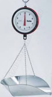 20 lb. chatillon century 7 hanging dial scale with cg scoop