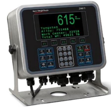weigh-tronix zm615 digital scale controller