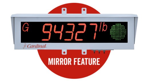 cardinal sb555 remote display with mirroring feature