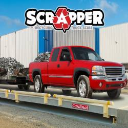 Cardinal Scrapper Recycling Scrap Industry Truck Scales