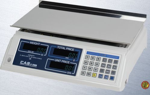 cas s-2000 ac powered price computing scale