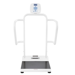 HealthOMeter Pro 1100KL Digital Platform Scale with Extra Wide Handrails