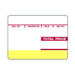 Ishida Retail Scale Label Label 2.52