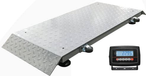 portable livestock scale for weighing hogs, sheep, goats