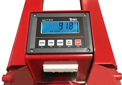 optima 918 weight display for pallet truck